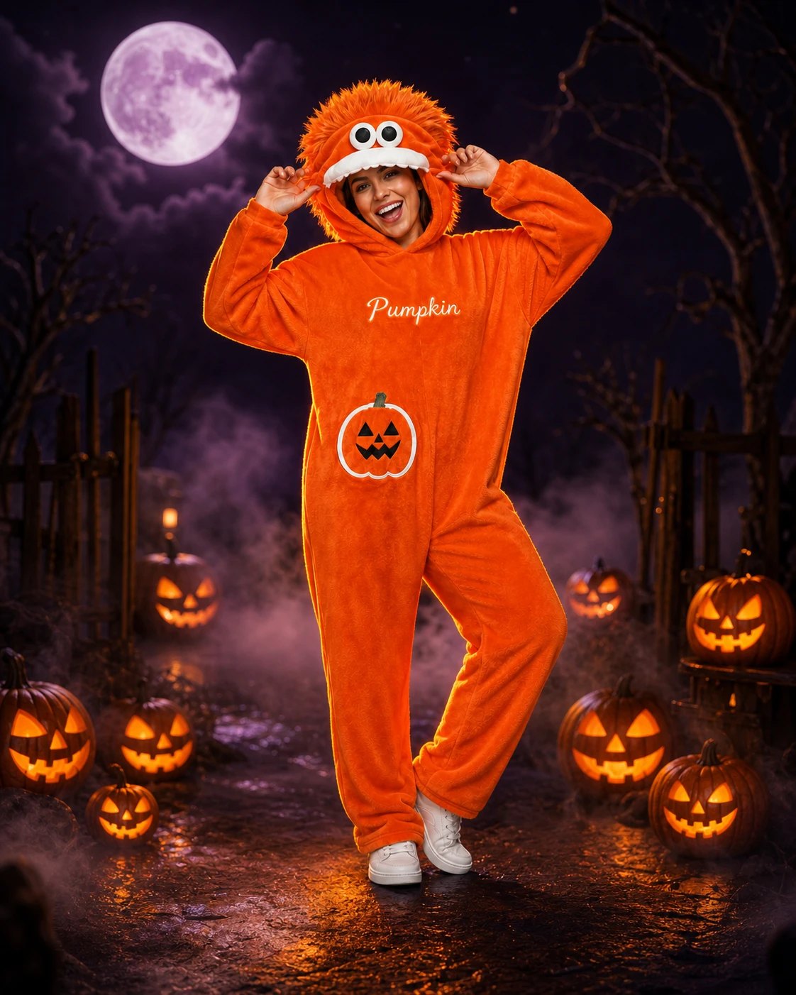 Pumpkin, the Halloween limited edition monster onesie